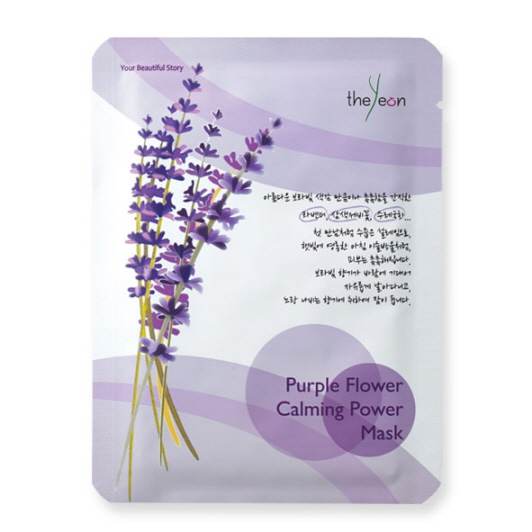 Theyeon Purple Flower Calming Power Mask